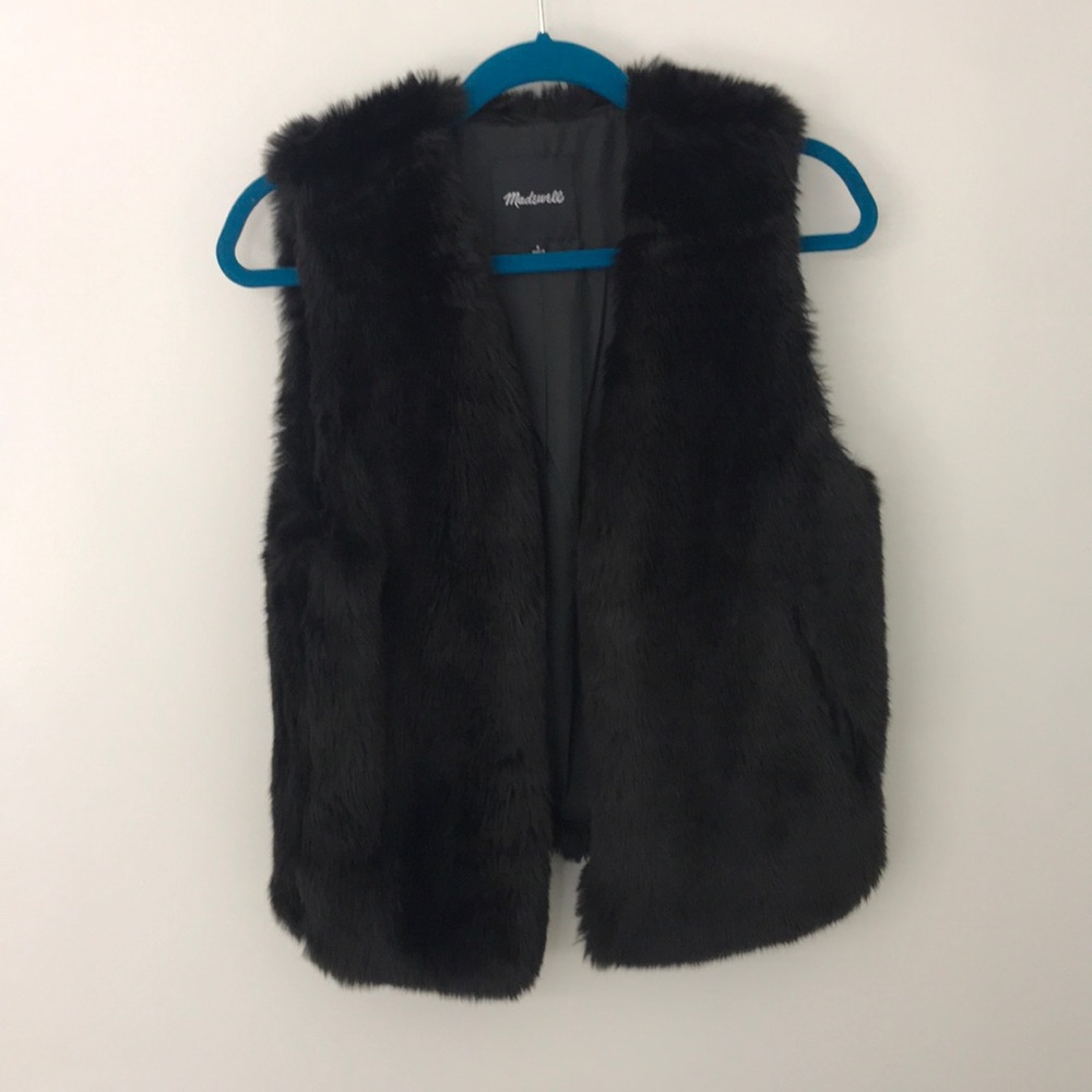 Madewell Faux Fur Vest